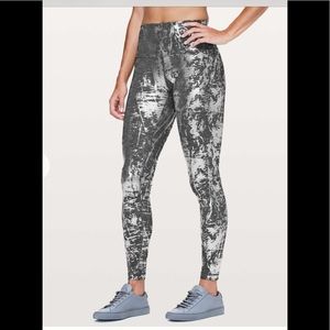 Lululemon Wunder Under Hi-Rise Tight *Brindle Foil